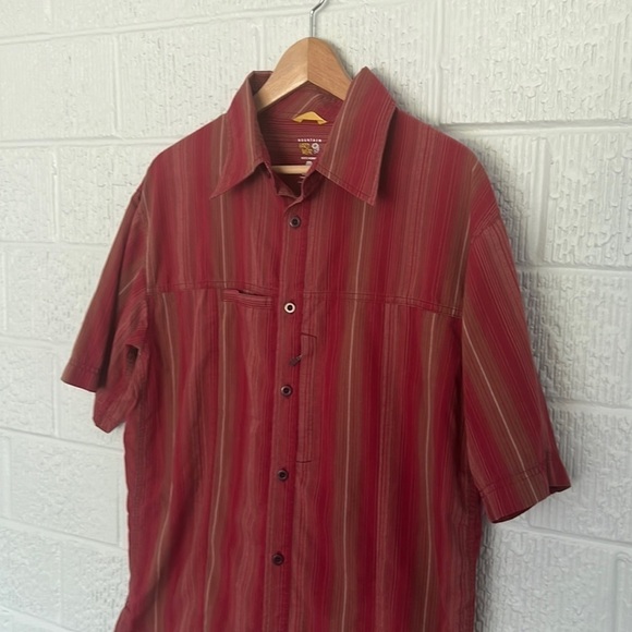 Mountain Hardwear Men’s Short Sleeve Button Down - Large - Picture 4 of 11
